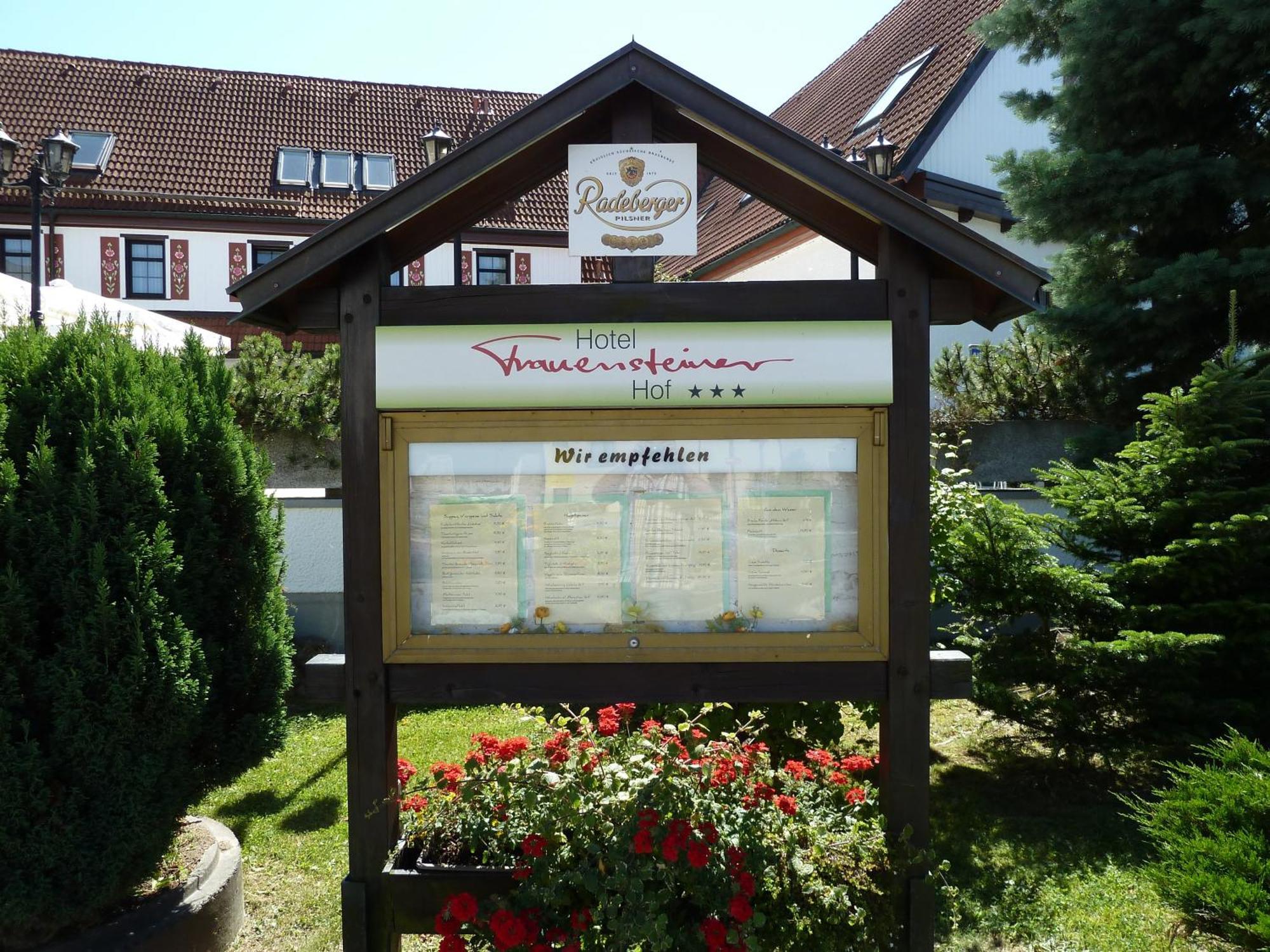 Hotel Frauensteiner Hof Buitenkant foto